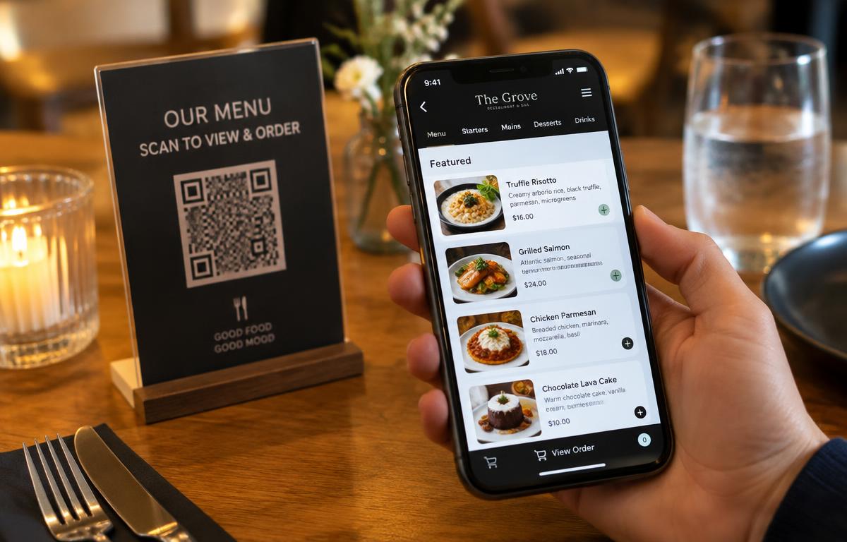 QR Menu & Online Ordering